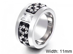 HY Wholesale Rings Jewelry 316L Stainless Steel Jewelry Rings-HY0151R0952