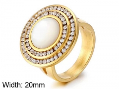 HY Wholesale Rings Jewelry 316L Stainless Steel Jewelry Rings-HY0151R0965