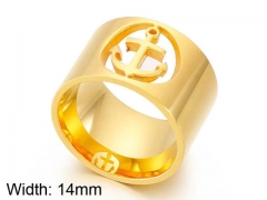 HY Wholesale Rings Jewelry 316L Stainless Steel Jewelry Rings-HY0151R0407