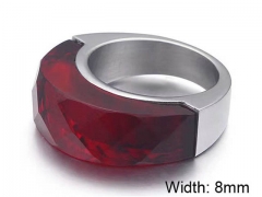 HY Wholesale Rings Jewelry 316L Stainless Steel Jewelry Rings-HY0151R1063