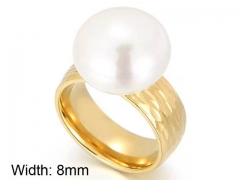 HY Wholesale Rings Jewelry 316L Stainless Steel Jewelry Rings-HY0151R0255