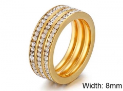 HY Wholesale Rings Jewelry 316L Stainless Steel Jewelry Rings-HY0151R0972