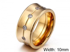 HY Wholesale Rings Jewelry 316L Stainless Steel Jewelry Rings-HY0151R1074