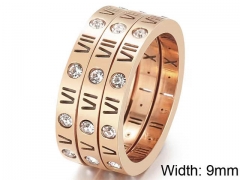 HY Wholesale Rings Jewelry 316L Stainless Steel Jewelry Rings-HY0151R0096