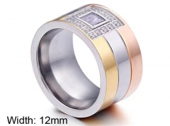 HY Wholesale Rings Jewelry 316L Stainless Steel Jewelry Rings-HY0151R1040