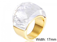HY Wholesale Rings Jewelry 316L Stainless Steel Jewelry Rings-HY0151R0009