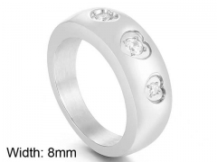 HY Wholesale Rings Jewelry 316L Stainless Steel Jewelry Rings-HY0151R0572