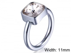 HY Wholesale Rings Jewelry 316L Stainless Steel Jewelry Rings-HY0151R0815
