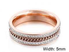 HY Wholesale Rings Jewelry 316L Stainless Steel Jewelry Rings-HY0151R0699