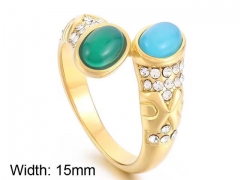 HY Wholesale Rings Jewelry 316L Stainless Steel Jewelry Rings-HY0151R0579