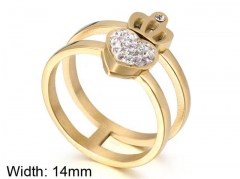 HY Wholesale Rings Jewelry 316L Stainless Steel Jewelry Rings-HY0151R0858