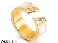 HY Wholesale Rings Jewelry 316L Stainless Steel Jewelry Rings-HY0151R0777