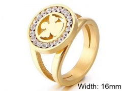 HY Wholesale Rings Jewelry 316L Stainless Steel Jewelry Rings-HY0151R0982