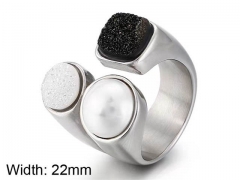 HY Wholesale Rings Jewelry 316L Stainless Steel Jewelry Rings-HY0151R0976