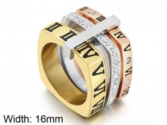 HY Wholesale Rings Jewelry 316L Stainless Steel Jewelry Rings-HY0151R0054