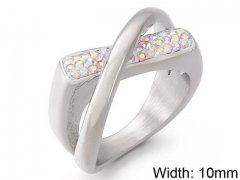 HY Wholesale Rings Jewelry 316L Stainless Steel Jewelry Rings-HY0151R0644