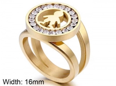 HY Wholesale Rings Jewelry 316L Stainless Steel Jewelry Rings-HY0151R1030