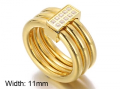 HY Wholesale Rings Jewelry 316L Stainless Steel Jewelry Rings-HY0151R0677