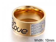 HY Wholesale Rings Jewelry 316L Stainless Steel Jewelry Rings-HY0151R0718