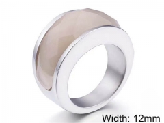 HY Wholesale Rings Jewelry 316L Stainless Steel Jewelry Rings-HY0151R1017