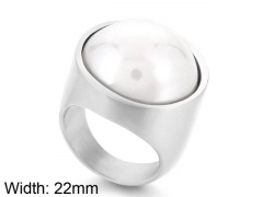 HY Wholesale Rings Jewelry 316L Stainless Steel Jewelry Rings-HY0151R0329