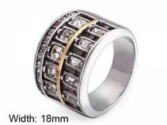 HY Wholesale Rings Jewelry 316L Stainless Steel Jewelry Rings-HY0151R0739