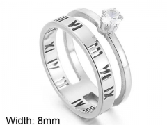 HY Wholesale Rings Jewelry 316L Stainless Steel Jewelry Rings-HY0151R0629