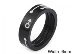 HY Wholesale Rings Jewelry 316L Stainless Steel Jewelry Rings-HY0151R0890