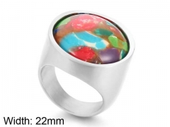 HY Wholesale Rings Jewelry 316L Stainless Steel Jewelry Rings-HY0151R0352