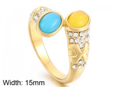 HY Wholesale Rings Jewelry 316L Stainless Steel Jewelry Rings-HY0151R0581