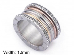 HY Wholesale Rings Jewelry 316L Stainless Steel Jewelry Rings-HY0151R0003