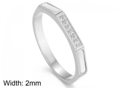 HY Wholesale Rings Jewelry 316L Stainless Steel Jewelry Rings-HY0151R0597