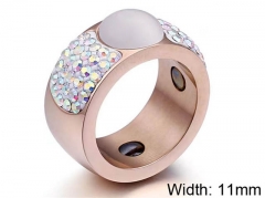 HY Wholesale Rings Jewelry 316L Stainless Steel Jewelry Rings-HY0151R1054