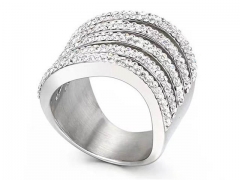 HY Wholesale Rings Jewelry 316L Stainless Steel Jewelry Rings-HY0151R0956
