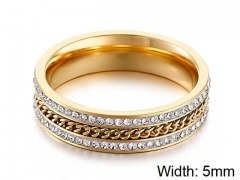 HY Wholesale Rings Jewelry 316L Stainless Steel Jewelry Rings-HY0151R0700