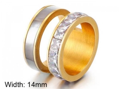 HY Wholesale Rings Jewelry 316L Stainless Steel Jewelry Rings-HY0151R1009