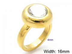 HY Wholesale Rings Jewelry 316L Stainless Steel Jewelry Rings-HY0151R0205