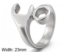 HY Wholesale Rings Jewelry 316L Stainless Steel Jewelry Rings-HY0151R0966