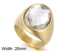 HY Wholesale Rings Jewelry 316L Stainless Steel Jewelry Rings-HY0151R0635