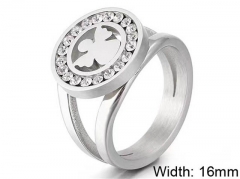 HY Wholesale Rings Jewelry 316L Stainless Steel Jewelry Rings-HY0151R0981