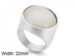 HY Wholesale Rings Jewelry 316L Stainless Steel Jewelry Rings-HY0151R0332