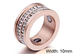 HY Wholesale Rings Jewelry 316L Stainless Steel Jewelry Rings-HY0151R1055