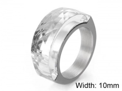 HY Wholesale Rings Jewelry 316L Stainless Steel Jewelry Rings-HY0151R0364