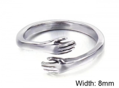 HY Wholesale Rings Jewelry 316L Stainless Steel Jewelry Rings-HY0151R0136