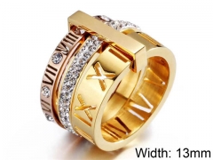 HY Wholesale Rings Jewelry 316L Stainless Steel Jewelry Rings-HY0151R0048
