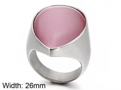 HY Wholesale Rings Jewelry 316L Stainless Steel Jewelry Rings-HY0151R0803