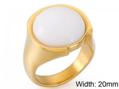 HY Wholesale Rings Jewelry 316L Stainless Steel Jewelry Rings-HY0151R0655