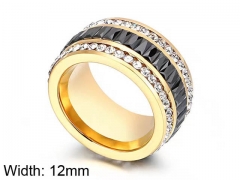 HY Wholesale Rings Jewelry 316L Stainless Steel Jewelry Rings-HY0151R0306