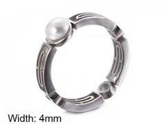HY Wholesale Rings Jewelry 316L Stainless Steel Jewelry Rings-HY0151R0493