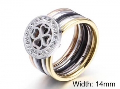 HY Wholesale Rings Jewelry 316L Stainless Steel Jewelry Rings-HY0151R0839